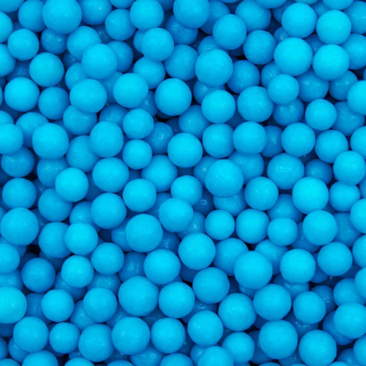 Krazy Sprinkles - Blue 4mm Beads (1/2 Cup, 1x Jar) for Cakes, Ice Cream & Cookies